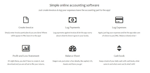 Online accounting management system