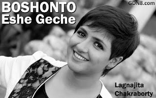 Boshonto Eshe Geche Lyrics - Lagnajita Chakraborty - Chotushkone