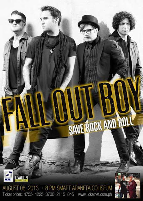 Fall Out Boy in Manila 2013: Save Rock and Roll Tour