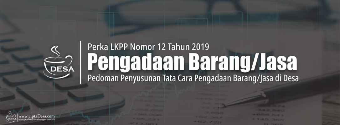 Perka LKPP Nomor 12 Tahun 2019