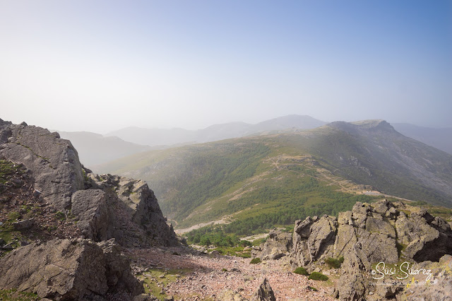 La Peña de Francia, hacia las nubes de Salamanca