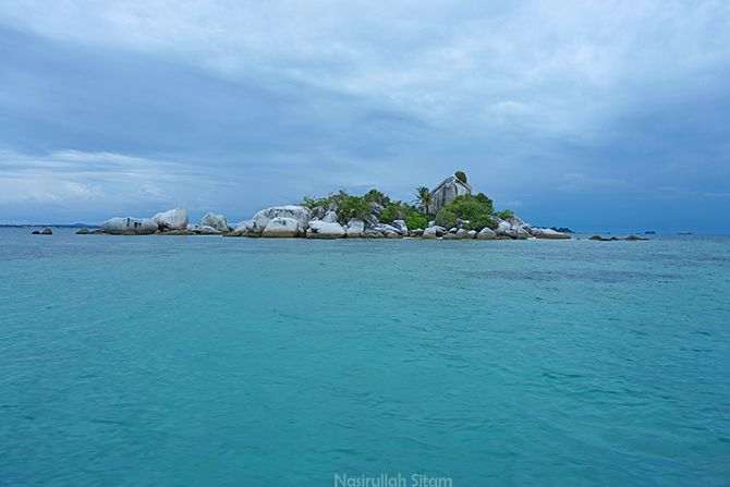 Pemandangan selama penyeberangan