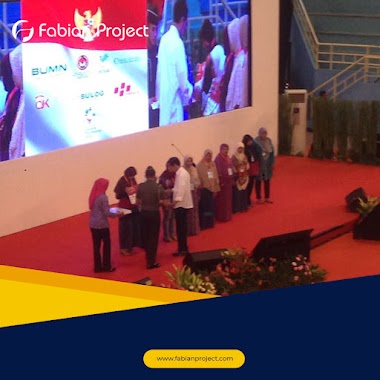 Produksi Booth e Warong BNI Event Support 