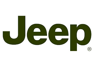 Jeeps logo is a bold sans