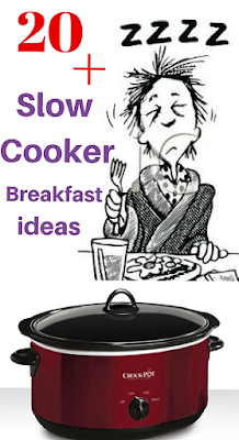 Waking up to breakfast is awesome! Here are over twenty different breakfast ideas you can make in the crockpot slow cooker. Our favorite is the Ultimate Breakfast Casserole. Plug in before bed and wake up to awesomeness!