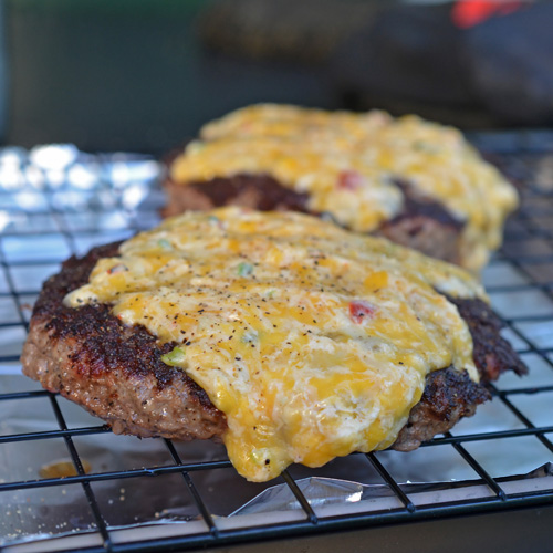 Bacon Pimento Cheese Patty Melts