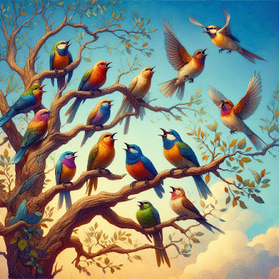 Bird social talk