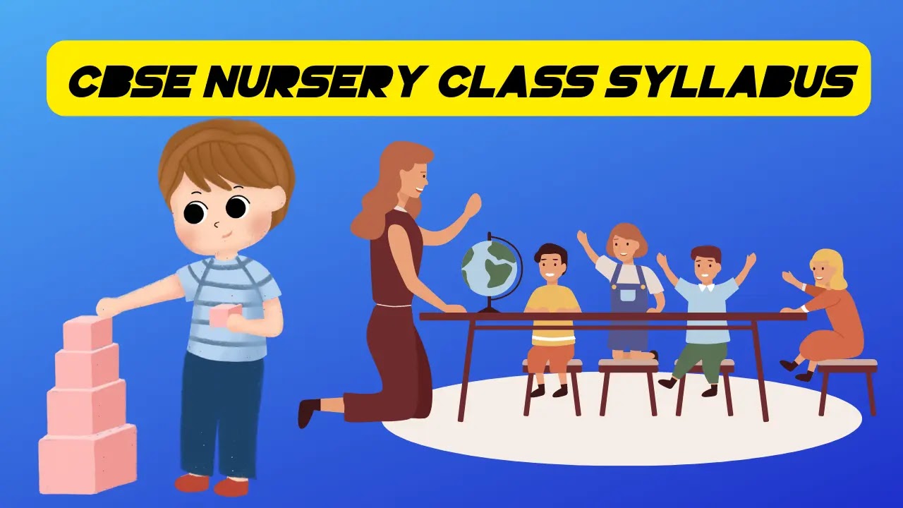 CBSE Nursery Class Syllabus