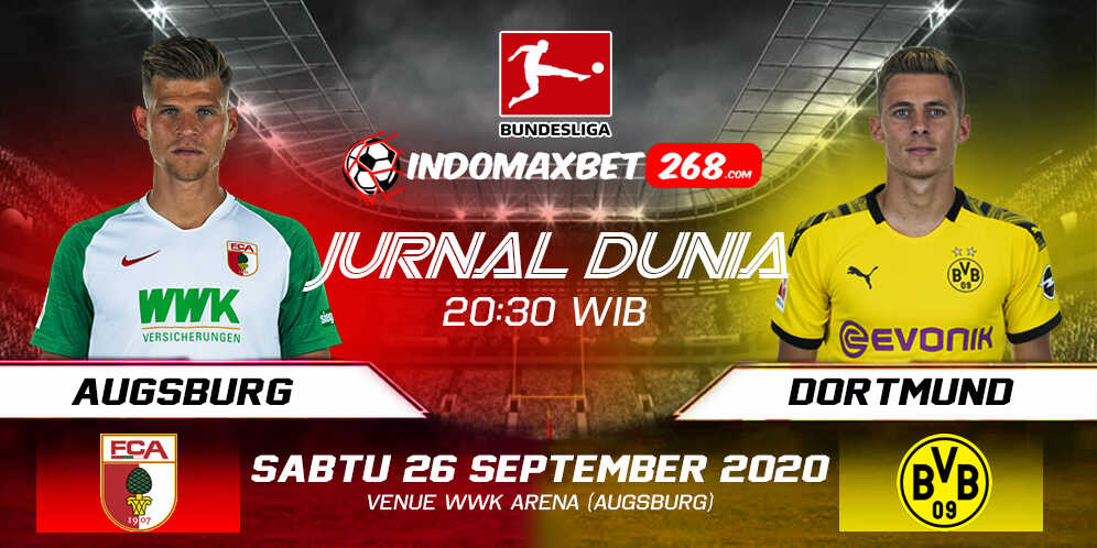 Prediksi Augsburg Vs Borussia Dortmund 26 September 2020 Pukul 20.30 WIB