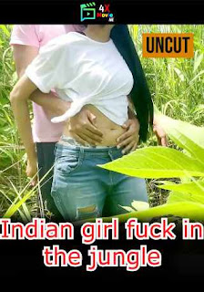 Indian girl went to fuck in the jungle