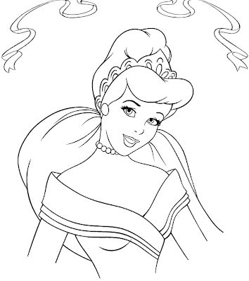 Cinderella Coloring Pages on These Are Some Coloring Pages About Disney Princesses Coloring Pages