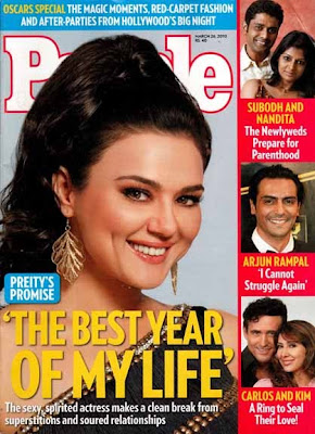 Preity Zinta on People Magazine