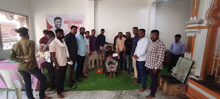 ५० रक्तदात्यांनी केले रक्तदान - blood donation camp in Karanja