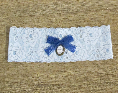 image jane eyre bridal garter wedding something blue quote charlotte bronte reader i married him two cheeky monkeys handmade