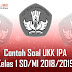 Soal Ukk Ipa Kelas 1 Sd/Mi 2018/2019