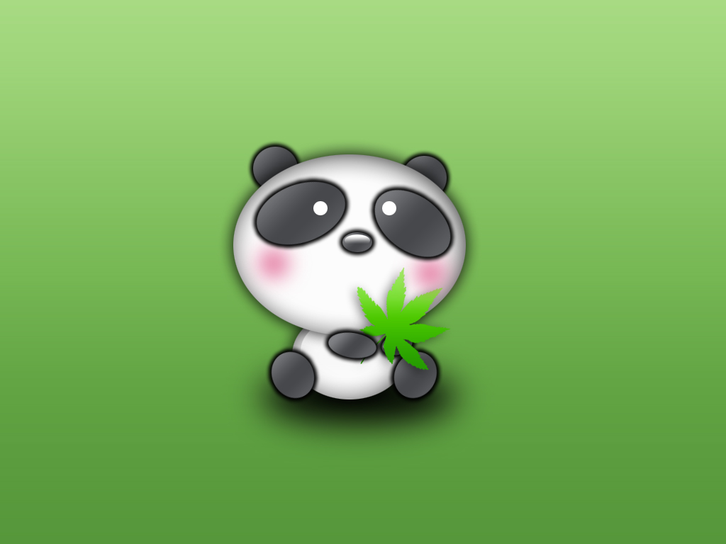 Cute Cartoon Baby Panda