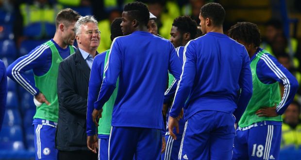 Guus Hiddink begins by setting new goals for Chelsea squad