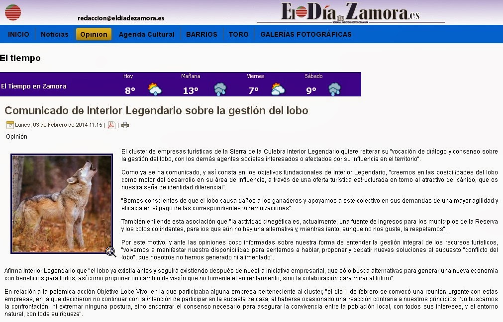 http://www.eldiadezamora.es/index.php/opinion/17-opinion/16105-comunicado-de-interior-legendario-sobre-la-gestion-del-lobo