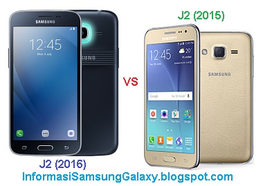 Ponsel Perbandingan Samsung Galaxy J2 16 Vs J2 15