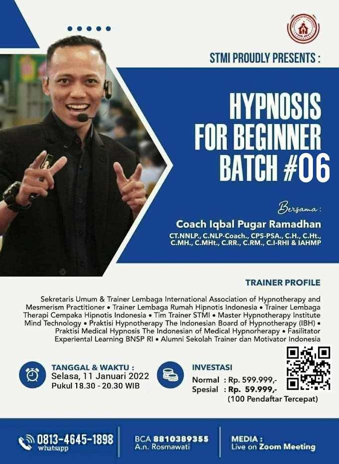 Certified Hypnosis For Beginner Batch 6