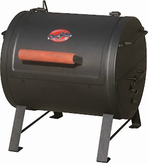 Top Charcoal Grill and Side Fire Box