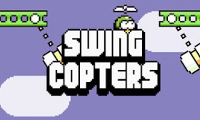 لعبة تارجح المروحيات Swing Copters