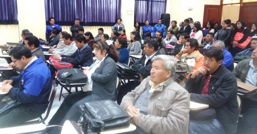 Comenzó Taller para docentes de secundaria en Santiago de Chuco