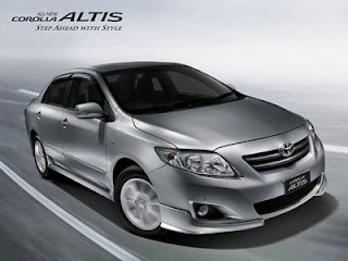 Mobil Sedan Corolla Altis