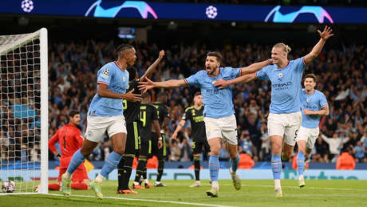 Manchester City goleó al Real Madrid y clasificó a la final de la Champions League