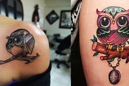 36+ Owl Tattoo For Women Gif
