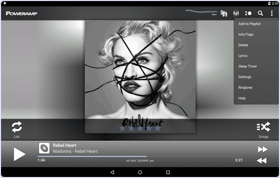 android Poweramp Music Player