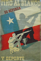 Tiro al blanco es defensa y deporte/ litografía de  1942