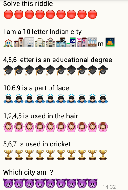 i am a 10 letter indian city