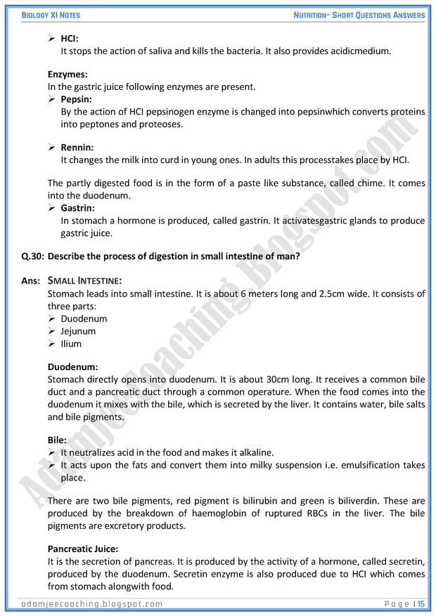 nutrition-short-question-answers-biology-11th