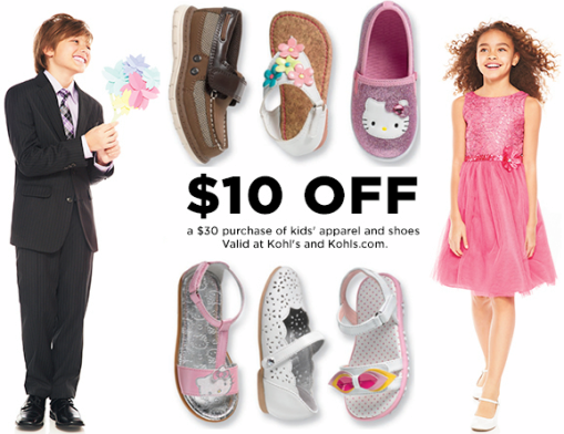 Kohl's coupons Easter 2014