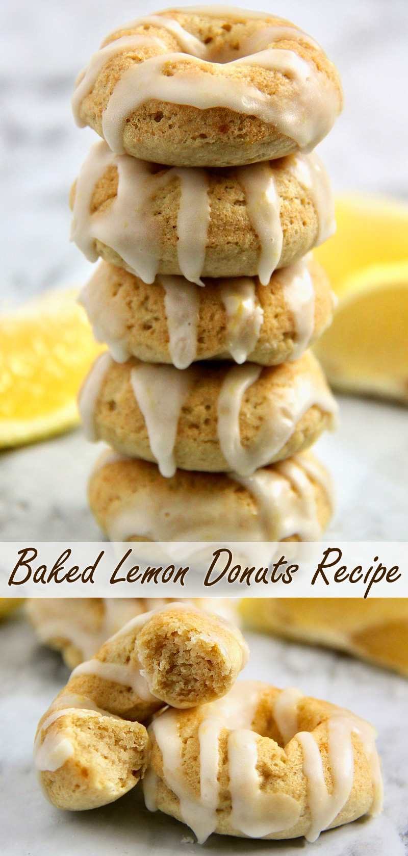 Baked Lemon Donuts Recipe