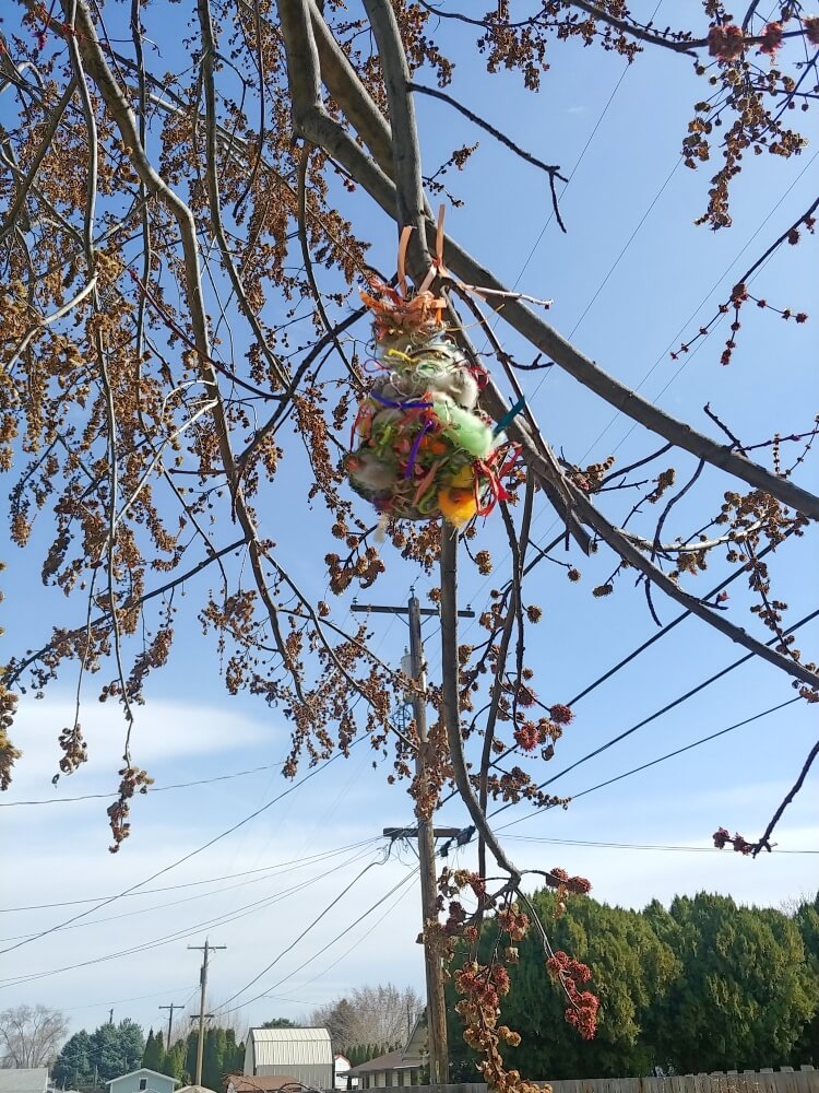 DIY Spring Nest Starter For The Birds