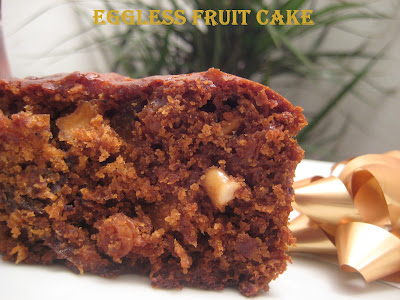 Eggless Fruit Cake