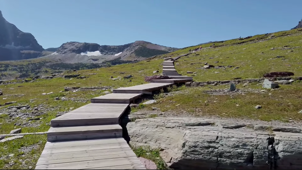 Trails in Glacier National Park