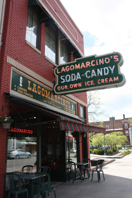 Lagomarcino's Soda Fountain in Moline, Illinois