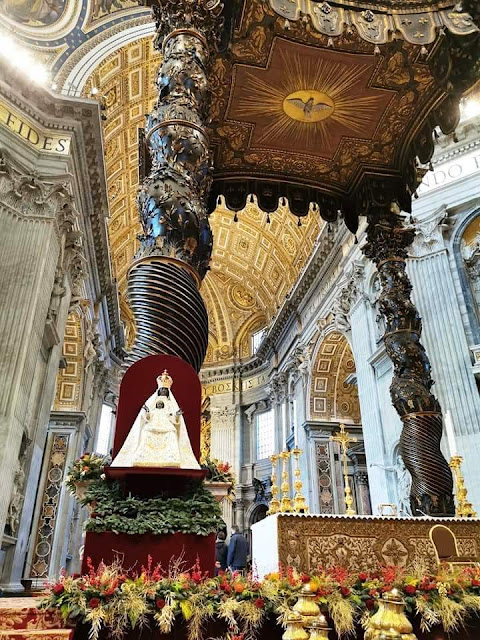 La Madonna "nera" dell'Incoronata in Vaticano a San Pietro. Un ritorno dopo 25 anni