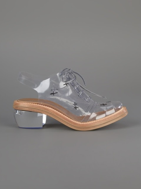 simone rocha glass heels