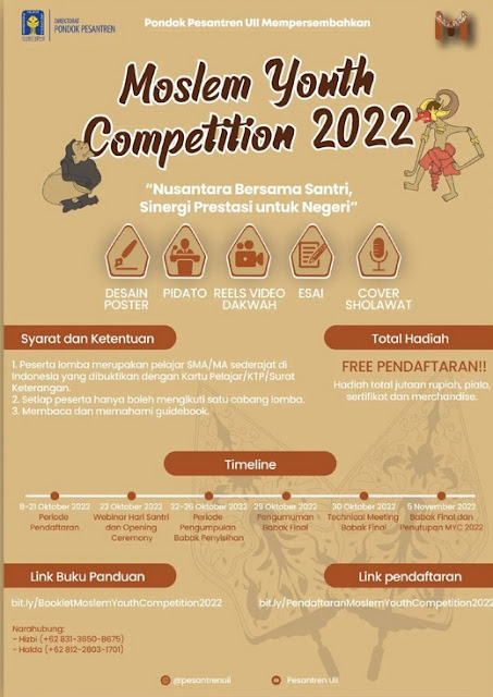 Moslem Youth Competition 2022 Resmi DIBUKA