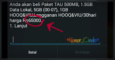 Paket Tersembunyi Telkomsel 8GB 65 Ribuan