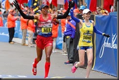just like Meb!   Pulling a Mebbie!