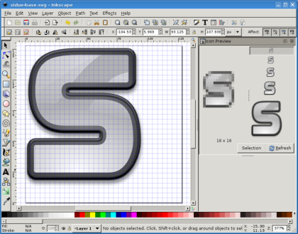 design your own banner with inkscape
