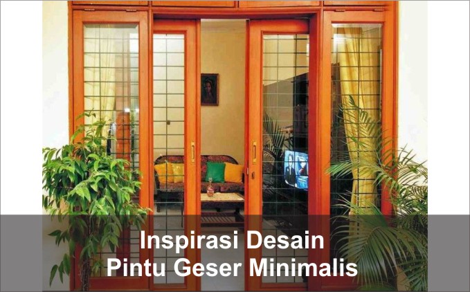 model pintu geser minimalis