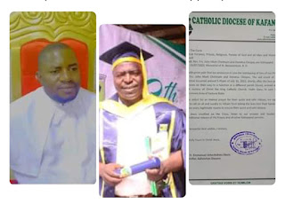 Two Catholic Priests Rev. Frs. John Mark Cheitnum and Donatus Cleopas were abducted in Kafanchan Diocese Kaduna State Nigeria