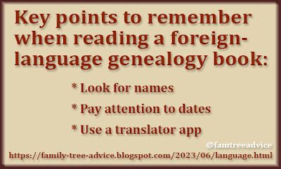 You can harvest the goods from a foreign-language book.