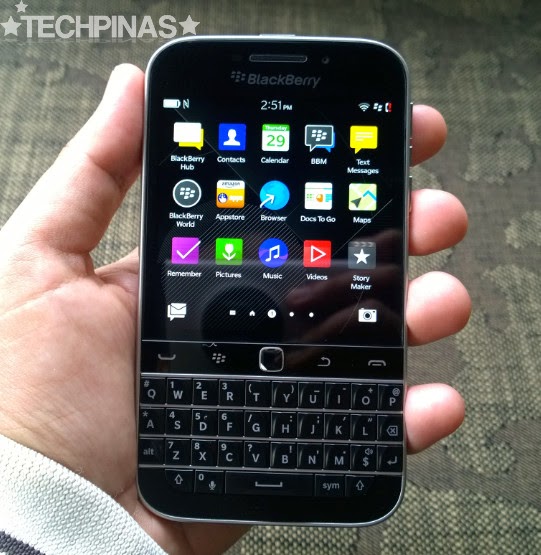 BlackBerry Classic Philippines, BlackBerry Classic